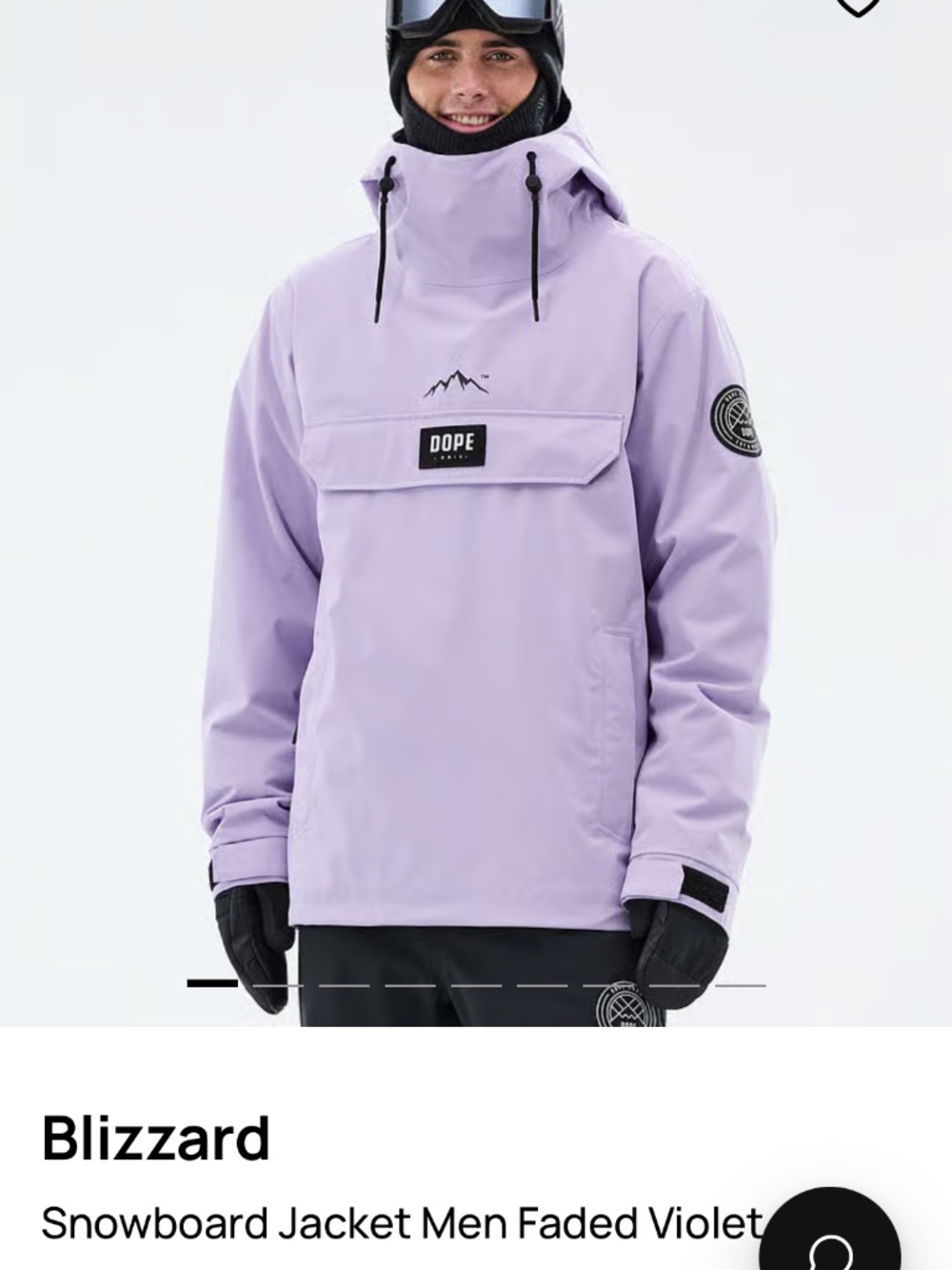 Dope Blizzard Jacket—Men’s Small